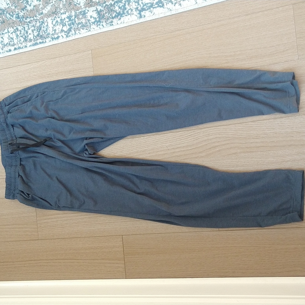 Blue sweat pants